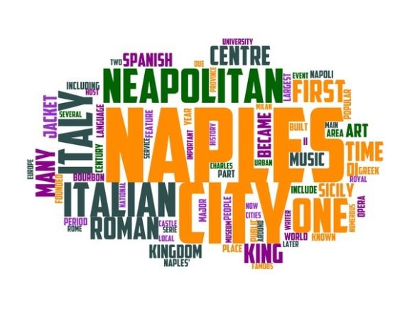Naples Typography Tie Dye: Where Hand-Drawn Wordclouds Meet Real-World Creativity