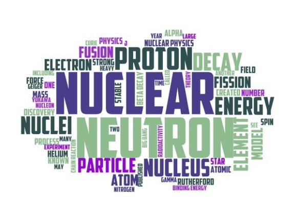 Nuclear Scientist Typography Banner