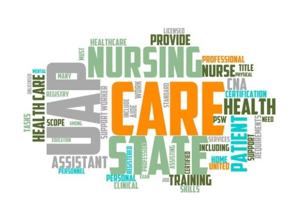 Nursing Assistant Typography Banner