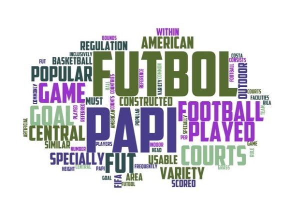 Papi Fut Typography Tumbler