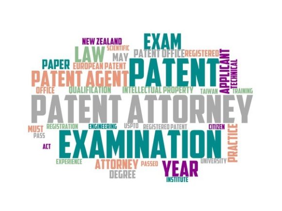 Patent Attorney Typography Banner