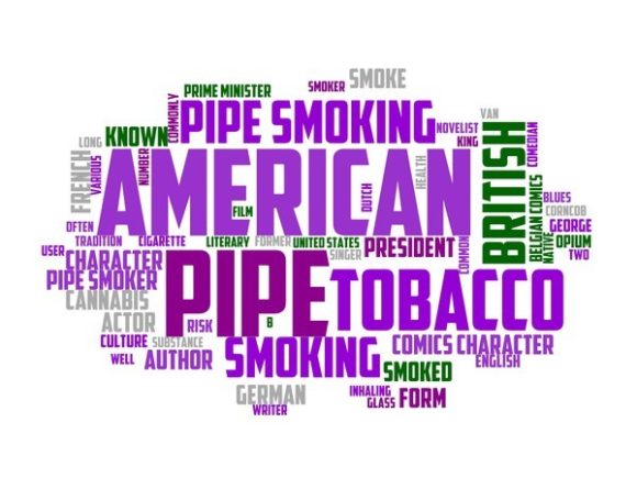 Pipe Smoking Typography Tie Dye