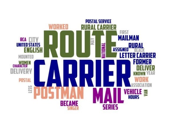 Postwoman Typography Sticker: A Creative Tool for Every Project
