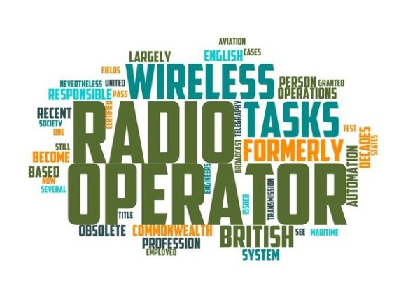 Radio Operator Typography Tie Dye